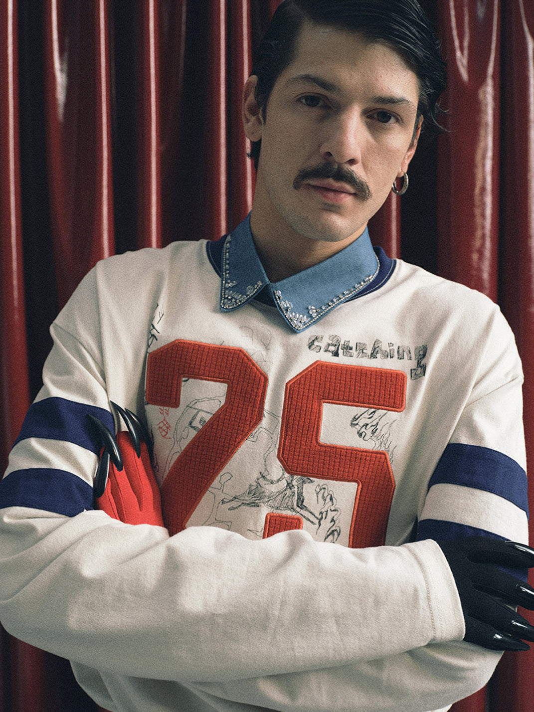 TREclub | Retro Varsity Longsleeve NO.25 - PSYLOS 1, TREclub | Retro Varsity Longsleeve NO.25, Men's Wear, TREclub, PSYLOS 1